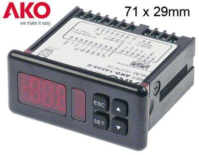 Elektronisk justering 12V Installationsdimensioner 71x29mm NTC/4-20MA RELUUTGONGAR 7 Bull -balling version - -