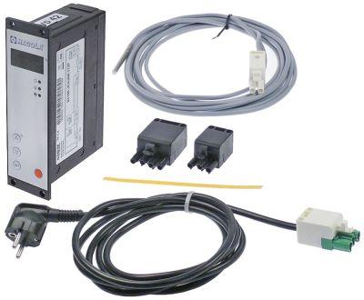 Elektronikreglering 230V Installationsdimensioner 158x44mm PTC -montering Byggd -in version Relayudga