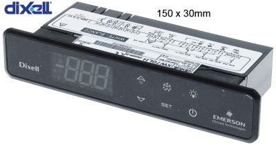 Elektronikstyrning 230V Installationsdimensioner 150x31mm NTC -montering Byggd -in version Relayudga