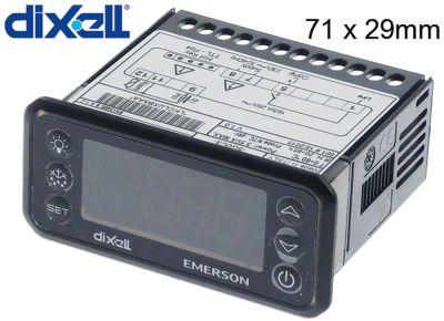Elektronikstyrning XR20CH-1P1C0 230V Petter Disher 71x29mm NTC/PTC