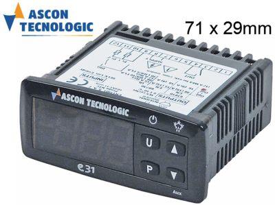 Elektronikregulatorer 230V Monteringsmått 71x29mm