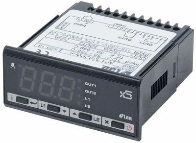 Electronics Control 230V Installationsdimensioner 71x29mm TC J/K Montering Byggd -in Version Reläutgångar 2