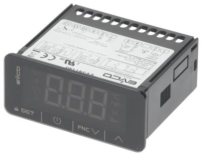 Elektronikreglering 230V InstallationsDimensioner 71x29mm NTC/PTC/PT100/PT1000/TC (J, K)/MV/MA