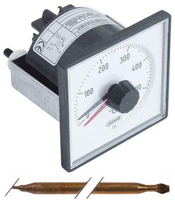 Termostat 1p 0-400 ° C CO 5Aø 60 mm. 72 x 72 mm