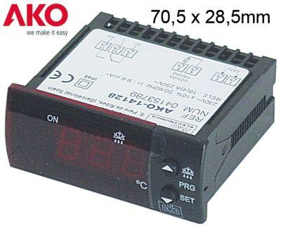 Elektronikregler 230V Installationsdimensioner 28,5x70,5 mm