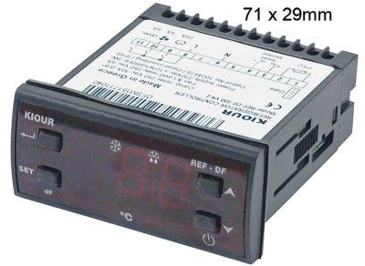 Elektronikregulatorer 230V Monteringsmått 71x29mm