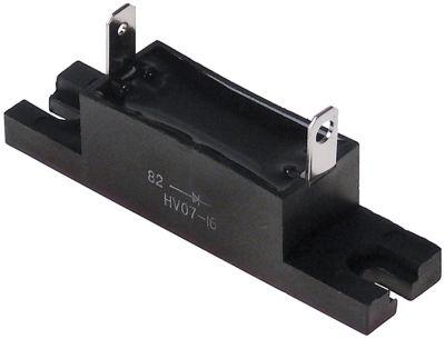 HV-Diode Type HV07-16 Anslutning F6.3 Kabellängd -MM Passar TurboBoef NGC