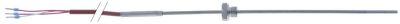 Temperatursensor PT100 kabelsilikonsensor -100 till +450 ° C Kabel -50 till +180 ° C