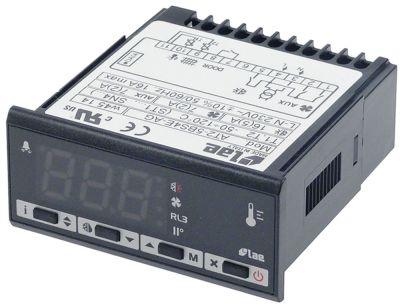 Elektronikreglering 230V Installationsdimensioner 71x29mm NTC/PTC -montering Byggd -in Version Reläutgångar 3