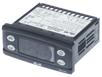 Elektronikjustering 12V Installationsdimensioner 71x29mm NTC/PTC/PT1000 Montering Byggd -i version