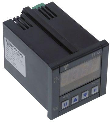 Time Relay Tecnologic Installation Dimensions 66.5x66.5mm Time Area 0-9999H Anslutning tillbaka 2-polig 2CO