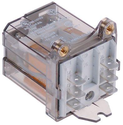 Effect Relay hittar 230VAC 15A 2No Connection Flat Plug 6.3 mm 2-polig