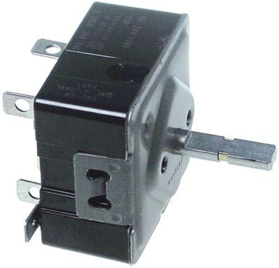 Energireglering 240V 15A Rättigheter Rätt axel Ø 6x4,6mm Fasting Wind 8 