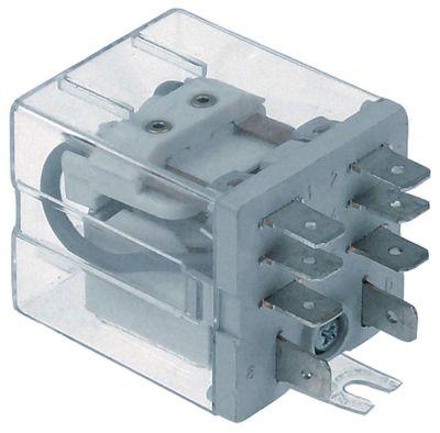 Effektrelä 230VAC 16A 2CO Anslutning Flat Sticks 6.3 MM LASKE FASTENING