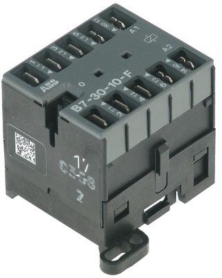 Power Contactor AC1 20A 230VAC Huvudkontakter 3NO AUXILIARY KONTAKTORS 1NO Anslutning Flat Sticks 6.3