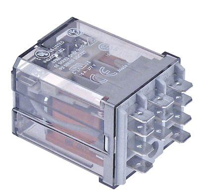 Effect Relay hittar 24VAC 16A 3CO -anslutning Flat Sticks 6.3 mm DIN RAIL