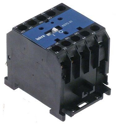 Auxiliary Contactor 230VAC Anslutningsskruvanslutning AC15 4A AC1 20A