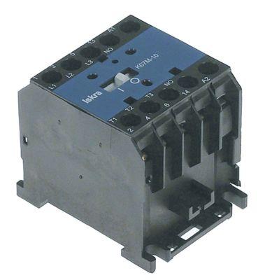 Power Contactor AC1 20A 230VAC Huvudkontakter 3NO AUXILIARY KONTAKTORS 1NO Anslutningsskruvanslutning