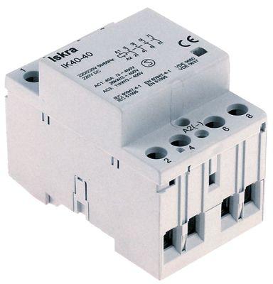 Installationskontaktor AC1 40A Huvudkontakter 3NO/1NC 230V (AC3/400V) 55KW