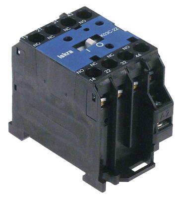 Auxiliary Contactor 230VAC Anslutningsskruvanslutning AC15 4A AC1 20A