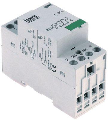 Installationskontaktor AC1 25A Huvudkontakter 2no/2NC Type IK25-22 230V