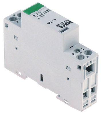 Installationskontaktor AC1 20A Huvudkontakter 1NO/1NC Typ IKA20-11 DIN-RAIL