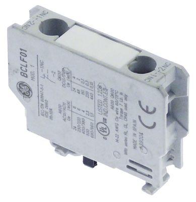 Hjälpkontaktanslutningsskruvanslutning AC15 6A till kontaktor CL+LS_K Kontakter 1NC AC-12 10A