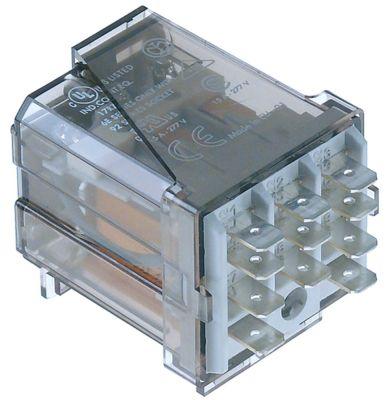 Effect Relay hittar 230VAC 16A 3CO-anslutning Flat Sticks Din-Rail