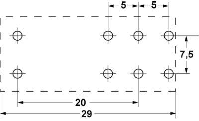 Printrelæ italiana REL 24VDC 2CO Anslutningsstift 95.65/95.75 Moduldimensioner 5mm