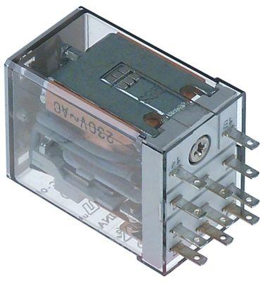 Effect Relay hittar 230VAC 10A 3CO -anslutning F2 250V Plug -anslutning 94.73