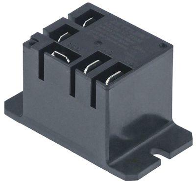 Effect Relay Zettler Electronics 230VAC 30A 1NO/1NC Anslutning Flat Sticks 6.3 mm Laske Fasting Duty