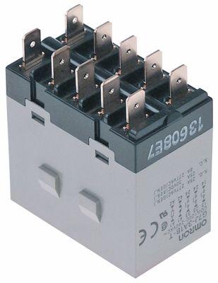 Effektrelæ omron 200-240VAC 25A 3NO/1NC TILTLUTNING F6,3 277V