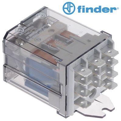 Effect Relay hittar 12VDC 16A 3CO -anslutning Flat Sticks 6,3 mm Laske Fastening