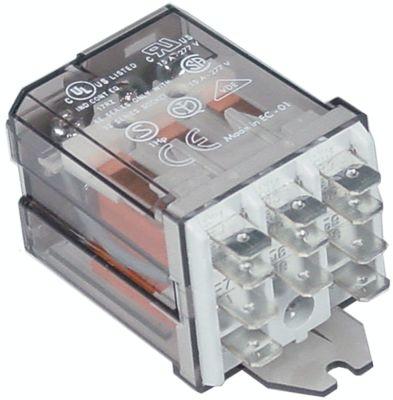 Effect Relay hittar 230VAC 16A 3CO -anslutning F6.3 LASKE FIXING Tillverkare nr. 62.83.8.230.05