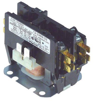 Power Contactor AC1 30A HUVUDKONTAKTER 2NO Anslutning Flat Sticks 6,3 mm 208/240V