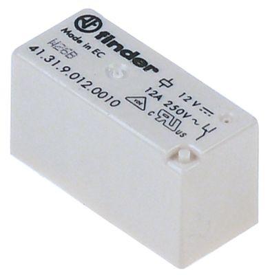 Printrelæ hittar 12VDC 1CO Anslutningsstift 95.83.3/95.63 Moduldimensioner 35mm