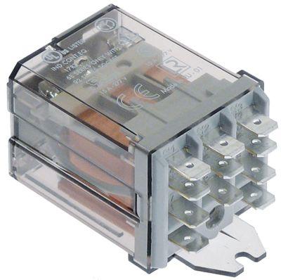 Effect Relay hittar 230VAC 16A 3CO -anslutning Flat Sticks 6.3 mm Laske Fästning