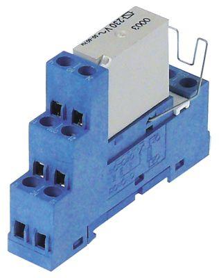 Reläer 230VAC med piedestal vid 250V 8A