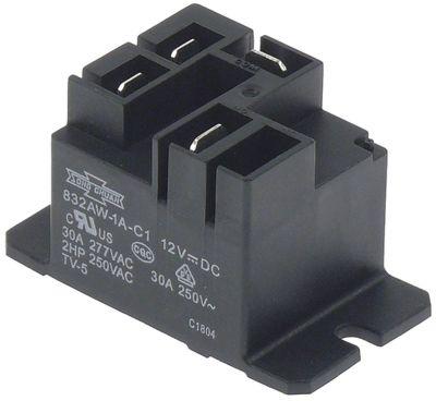 Reläer Shangfang 12VDC 30A 1NO Anslutning Flat Sticks 6,3 mm Skruv inneslutande