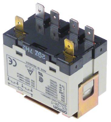 Effektrelä 25A 2NO -anslutning Flat Sticks 6.3 mm 240V spännings AC 240V