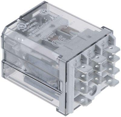 Effektrelä hittar 12VDC 16A 3CO-anslutning F6.3 250V 3-polet Tillverkare nr. 62.83.9.012.0009