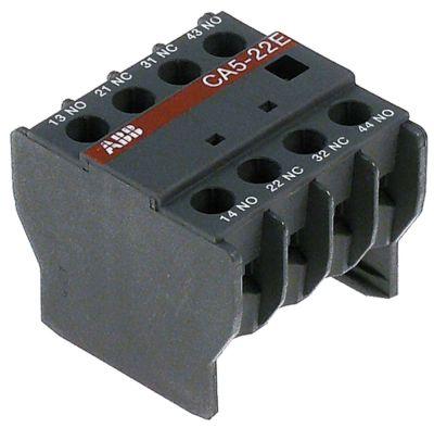 Extrakontakt Anslutning Skruvanslutning AC15 3A