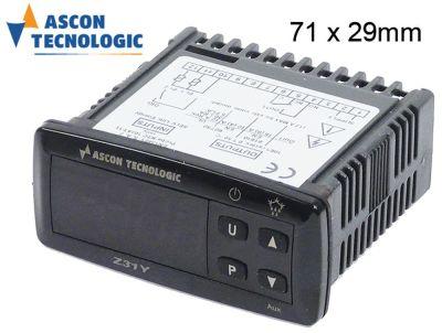 Elektronikregler 100-240V Installationsdimensioner 71x29mm NTC/PTC