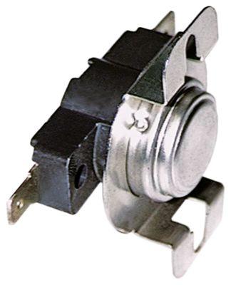 Kontakta Termostat -frånkopplingsstam. 58 ° C 1NC 16A LA 40mm 2-håls första uppmärksamhetsanslutning F6.3