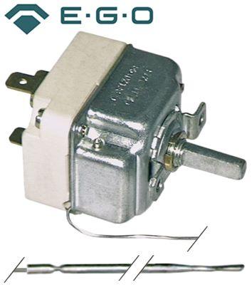 Thermostat T.Maks. 86 ° C 1-POLET 1CO 16A Känsla Ø 3mm Senses L 156mm kapillärrör 600mm förpackningsbricka