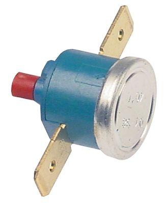 Bi-Metal Safety Thermostat Slängtemperatur. 140 ° C1NC 1-pol 16A-anslutning F6.3