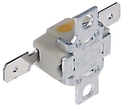 Kontakta Termostat -frånkopplingsstam. 140 ° C 1NC 16A-anslutning F6.3 1-pol