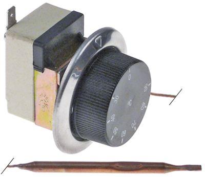 Thermostat T.Maks. 100 ° C 1-polig 1NC 16A-sensor Ø 6mm Känsla l 98mm kapillärrör 900mm