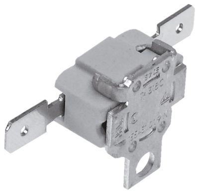 Kontakta Termostat -frånkopplingsstam. 318 ° C 1NC 135A 240V 1-håls första bifogningsanslutning F6.3 1-polig