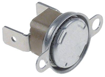 Kontakta Thermostat 1NC 165A LA 24mm 240V Anslutning F6.3x0.8 T.Maks. 204 ° C.